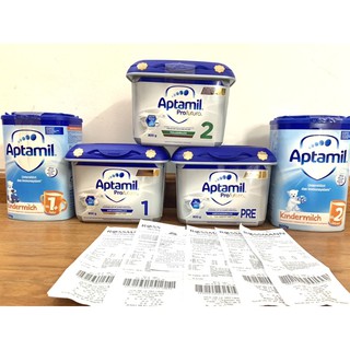 Sữa Aptamil profutura số 1,2, pre nội địa Đức mẫu mới 800g