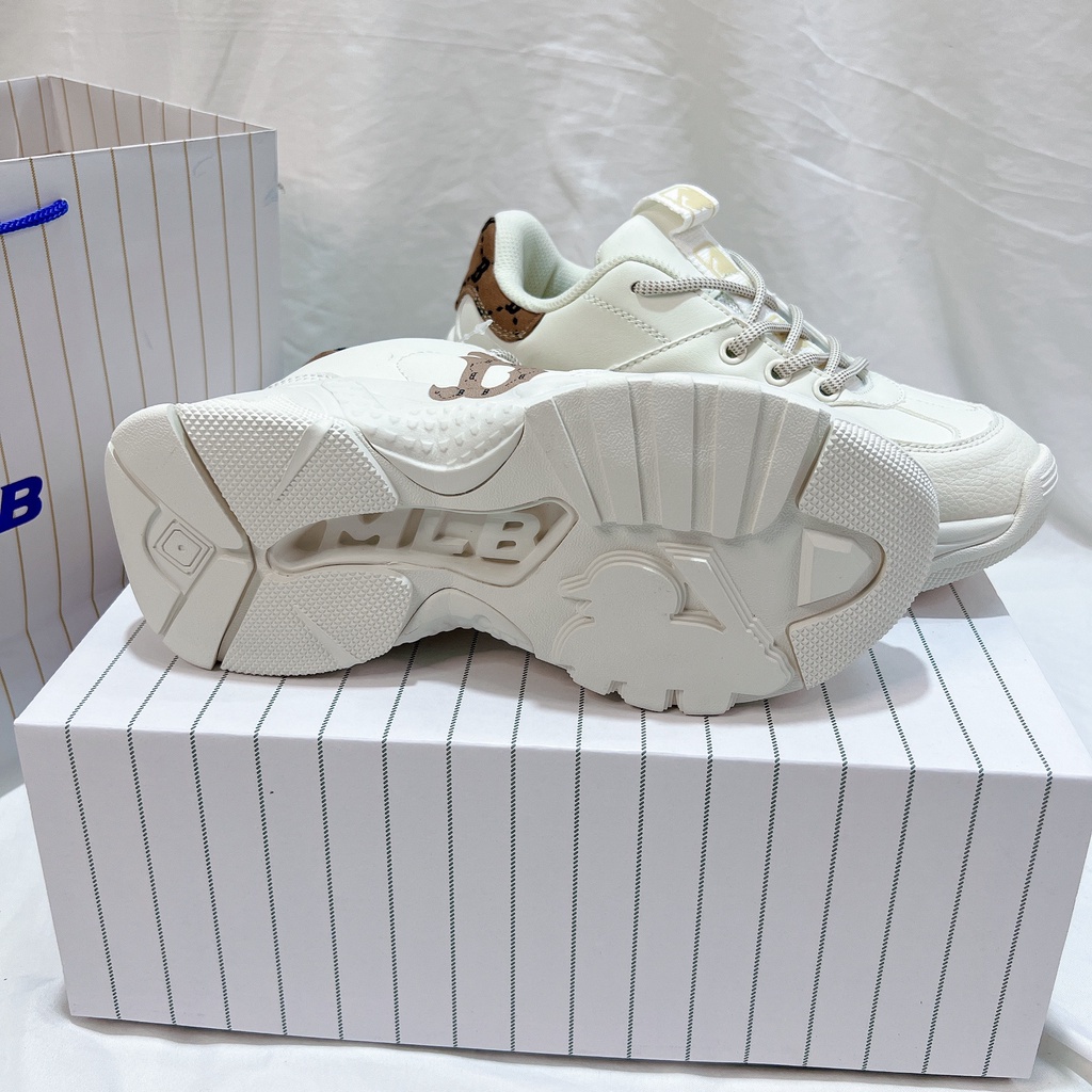 Giày thể thao sneaker  MLB Bigball Chunky Mono Heel New York_BEST