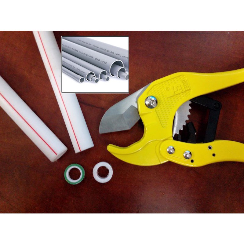 Kìm Cắt Ống Nước PVC FJ-906 Thân Nhôm ( 3-42mm ) - Kiềm Cắt Ống Nước, Kiềm Cắt Ống nhựa, kéo cắt ống nước