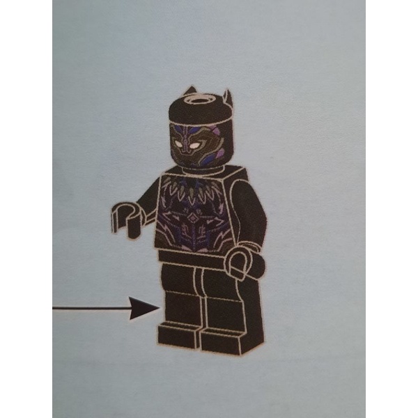 Xếp hình lego mini Black Panther set 76186