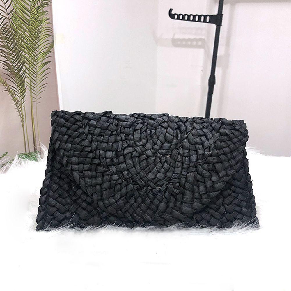 LILYES Ví Tiền Xu Đan Mây Màu Sắc Xinh Xắn