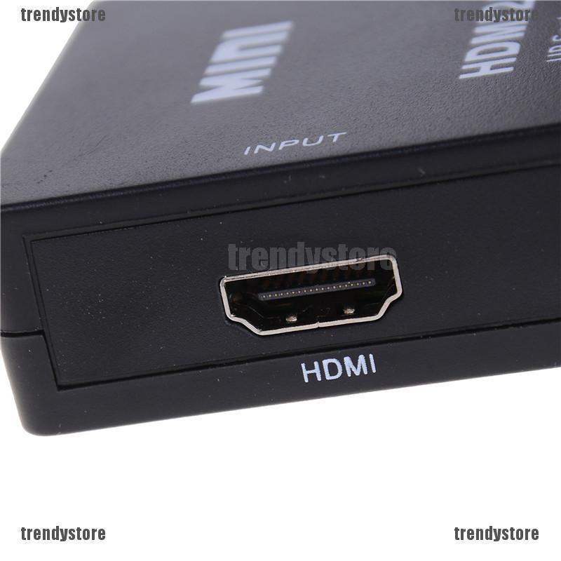 Bộ ChuyểN ĐổI Âm Thanh / Video Mini HDMI2AV Sang AV RCA CVBS 1080P