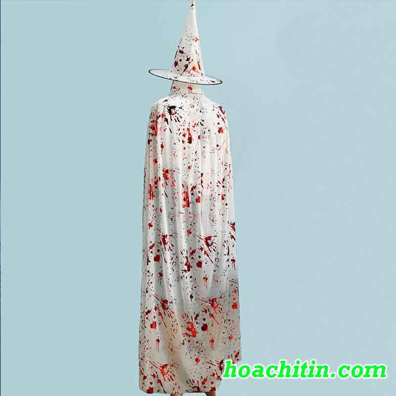 Áo Choàng Nhũ Giả Máu Tặng Nón hoá trang Halloween | BigBuy360 - bigbuy360.vn