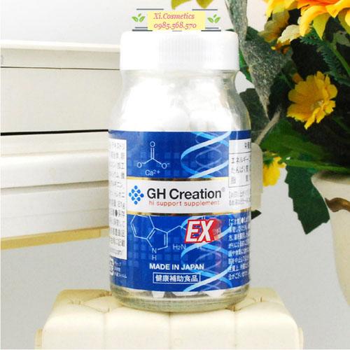 Viên uống tăng chiều cao GH Creation EX Nhật Bản 270 viên - 100% Chính hãng