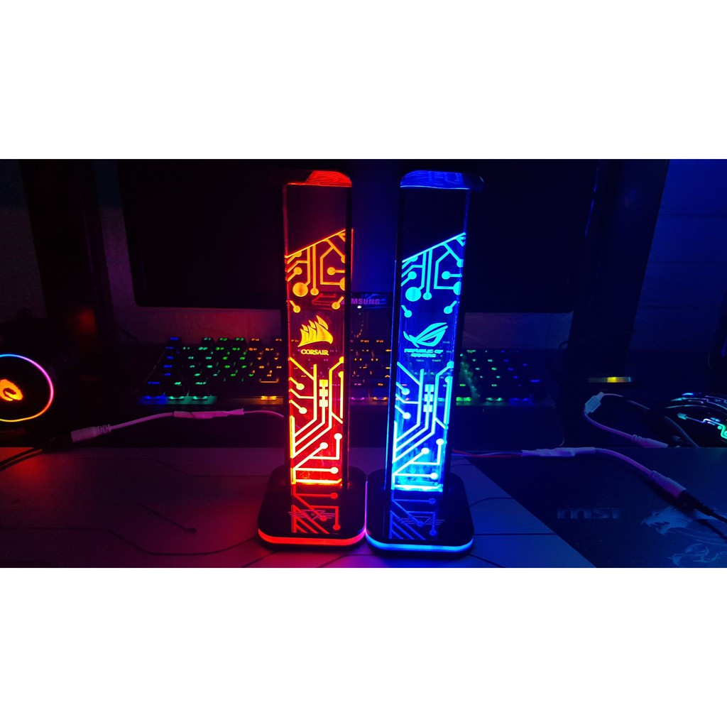 Giá treo tai nghe ReLIFE RGB Logo Corsair