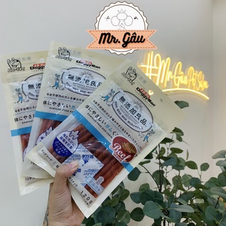 Snack que gặm sạch răng cho chó vị bò doggyman 120g