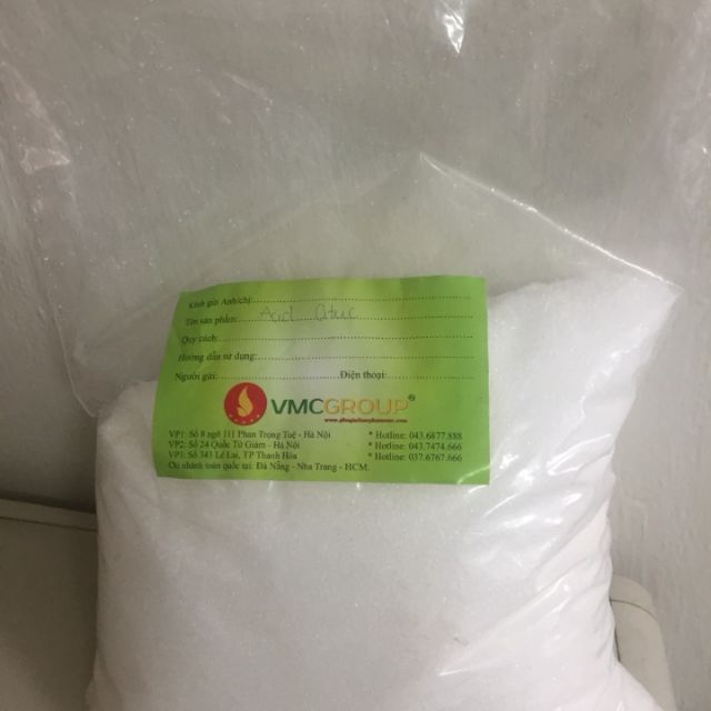 1 kg Axit Chanh - Citric ( bột chua) Thực Phẩm