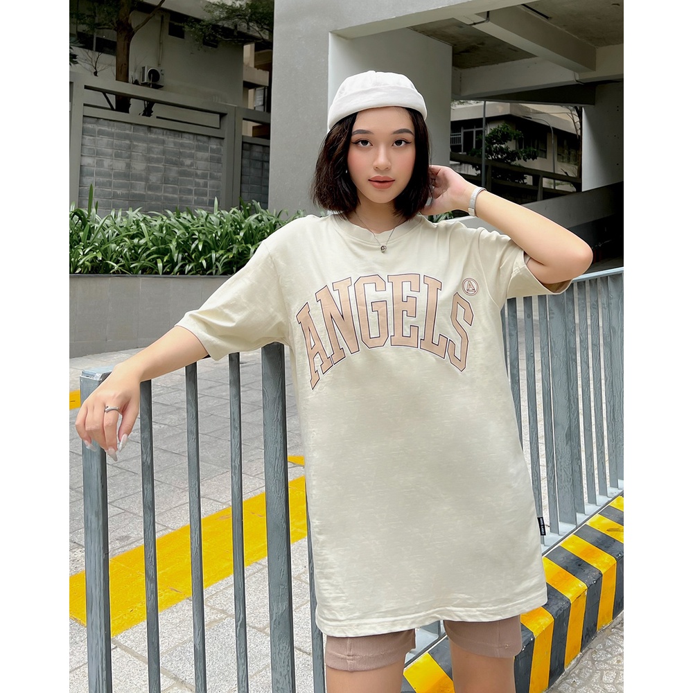 Áo Thun Angel-Land Angels Tee Beige T-shirt - AT
