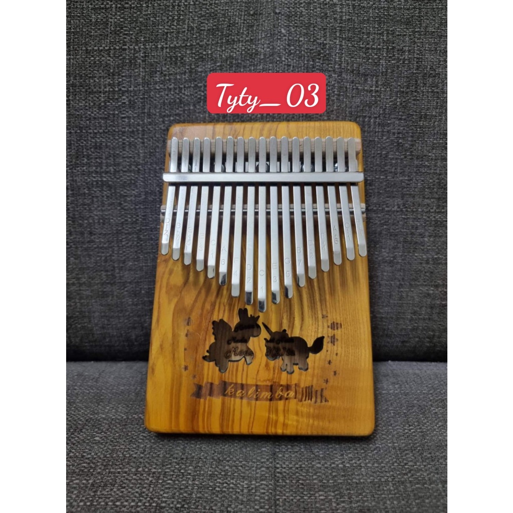 Đàn Kalimba 17 phím gỗ Mahogany âm vang [tặng full phụ kiện] TYTYmusic