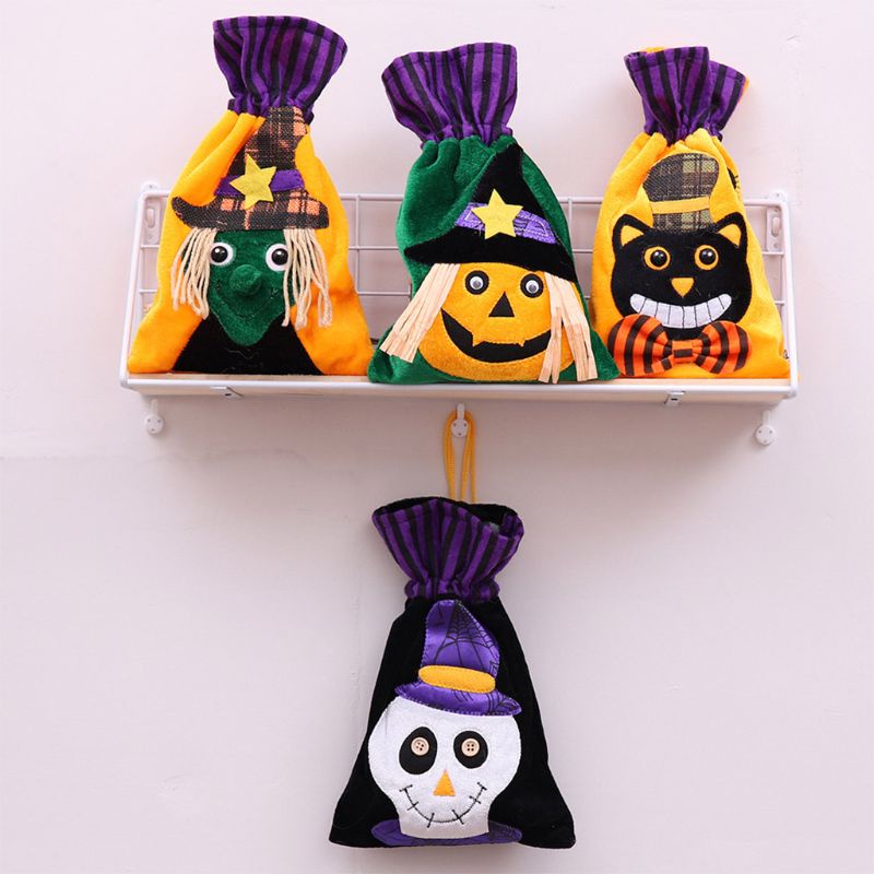 Túi Rút Đựng Kẹo Trang Trí Halloween