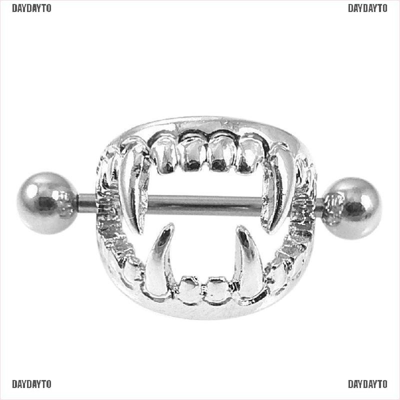 Set 1 / 2 Khuyên Nhũ Hoa Bằng Thép Phẫu Thuật