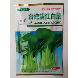 CẢI XANH LÙN (CẢI CHÍP) - 20G - Bán buôn, bán lẻ hạt giống Uy tín SẮP NGỮ