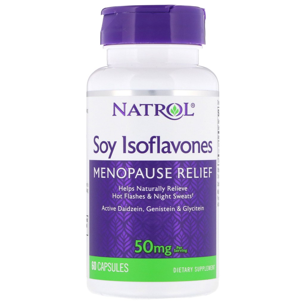 Mầm đậu nành Natrol Soy Isoflavones 50mg