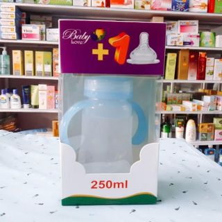 Bình sữa Baby love 2 in 1 150ml, 250ml