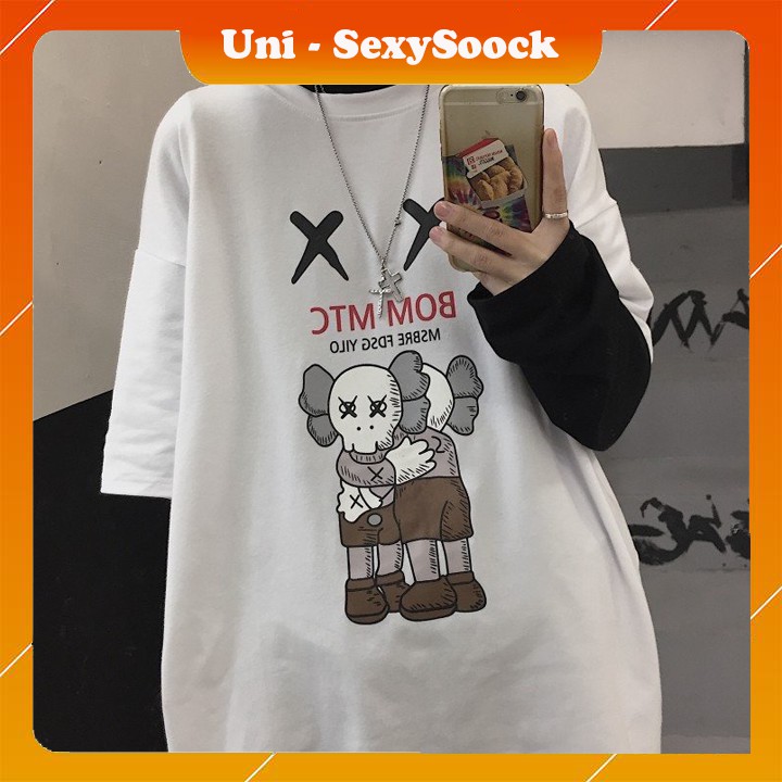 [Uni Trend] Áo Thun Tay Lỡ In Kaws Bom MTC , Độc - Lạ thể hiện cá tính mạnh mẽ. Sản phẩm có rất nhiều màu đẹp  👌 | BigBuy360 - bigbuy360.vn