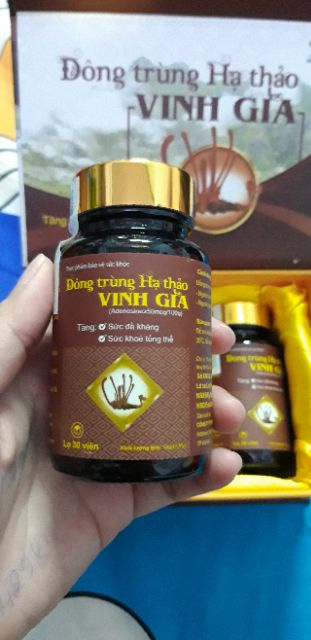 Đông trùng hạ thảo Vinh gia 60 viên