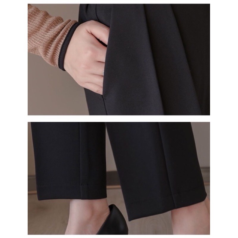 [Mã FAMAYWA giảm 10K đơn 50K] Quần Baggy Cạp Cao 3 Cúc - Hàng Hót | BigBuy360 - bigbuy360.vn