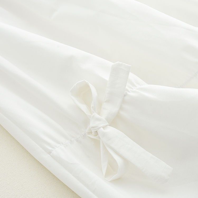 Chân Váy Dài Qua Gối Thắt Nơ Eo Phong Cách Retro Dành Cho Nữ