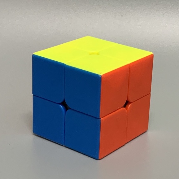Rubik 2x2 - Rubik 2 Tầng có lớp sơn nhám - 5x5 cm Loại Đẹp