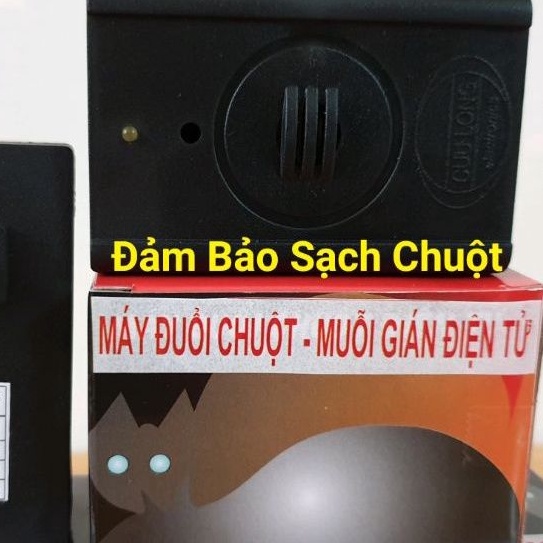 Thiết Bị Cửu Long - Máy Dùng Xua Đuổi Chuột_Muỗi_Gián_Dơi_Thạch Sùng Phát Sóng Siêu Âm Thanh Bảo Đảm Hiệu Quả-An Toàn