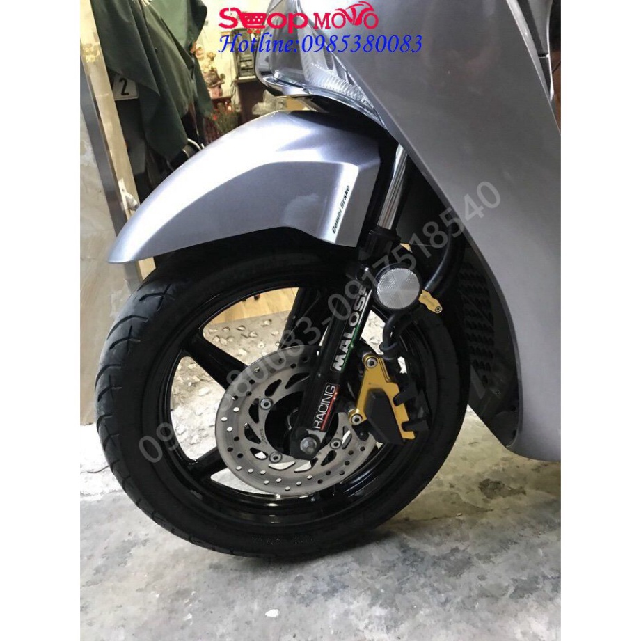 Đèn mắt mèo phản quang xe máy màu vàng, trắng cho mọi loại xe Ảnh thật Sp