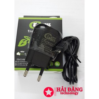 Cục sạc Green đầu USB - T164