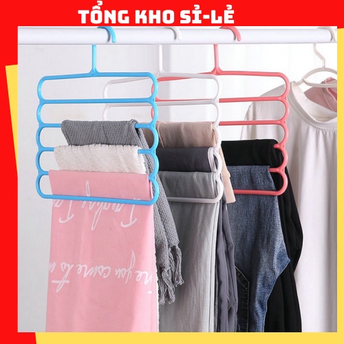 Móc treo quần áo nhiều tầng bằng nhựa 88203 TỔNG KHO SỈ 88