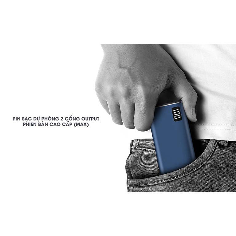 Pin Sạc Dự Phòng Chính Hãng WK Design Model WP-099 Dung Lượng 10000mAh