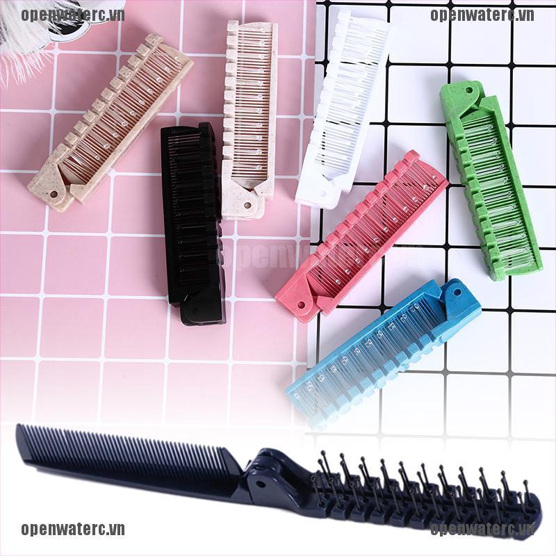 Opc Lược Chải Tóc Mát Xa Da Đầu Chống Tĩnh Điện Có Thể Gấp Gọn Tiện Lợi Dành Cho Đi Du Lịch