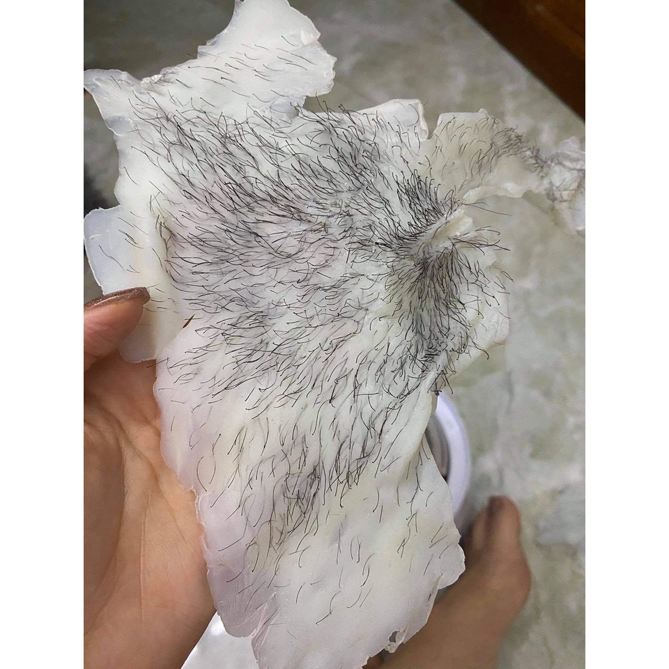 Sáp wax lông cao cấp dạng hạt đậu sữa dừa và trong siêu bám lông, tặng kèm que gỗ