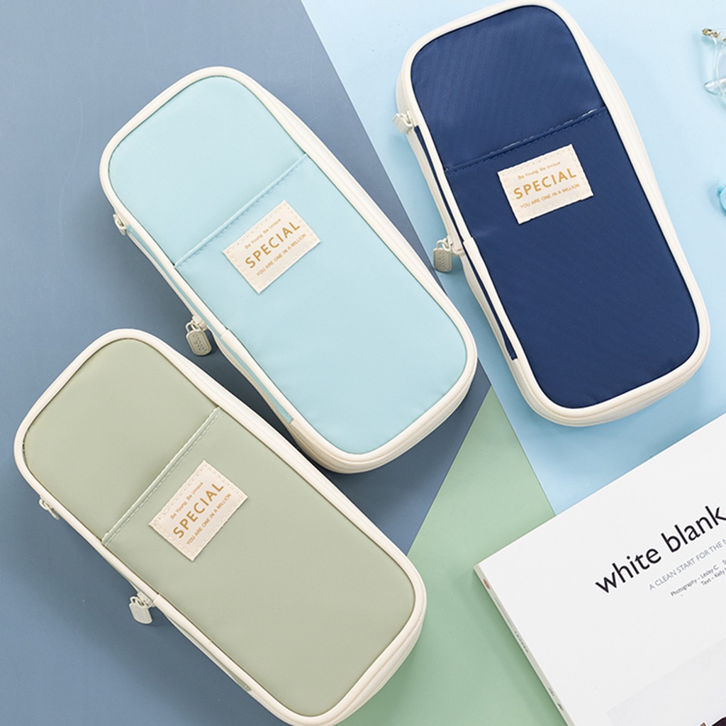 Túi Đựng Bút Chì Cỡ Lớn Đa Năng Chống Thấm Nước Cho Học Sinh