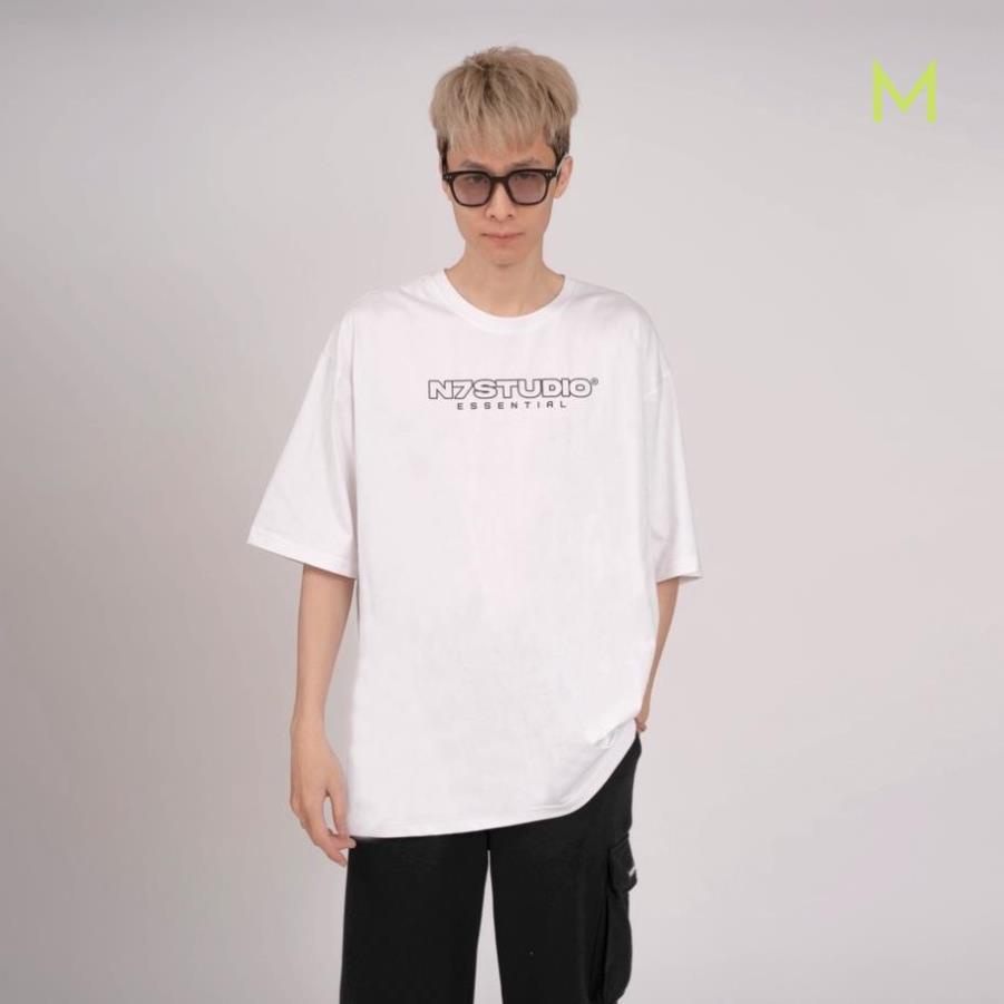 Áo thun unisex N7 Studio Essential phông tay lỡ nam nữ form rộng Local Brand T5