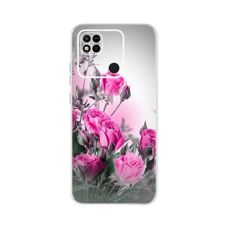 Ốp Điện Thoại TPU Silicon Mềm Họa Tiết Cánh Bướm/Bông Hoa Xinh Xắn Cho Xaiomi Redmi 10A / Redmi 10 / Redmi 10C