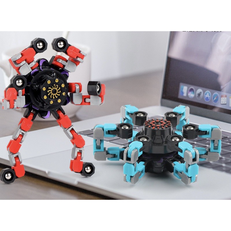 Đồ chơi Con quay Spinner, Con quay đầu ngón tay cơ khí dạng chuỗi biến hình
