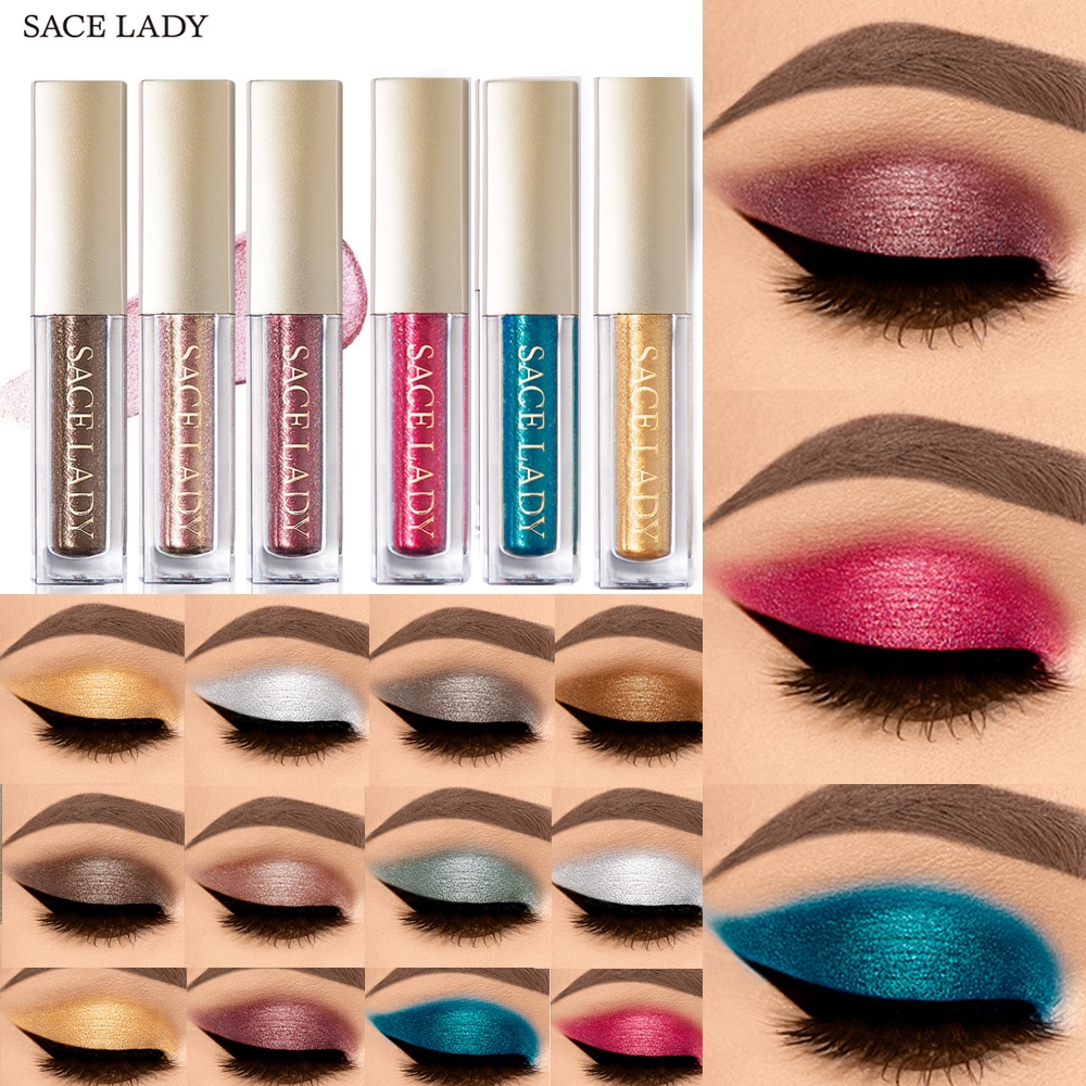 💋MAX Party Makeup Beauty Long Lasting Metallic Glow Shimmer Shiny Liquid Eyeshadow | BigBuy360 - bigbuy360.vn