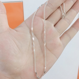 Dây chuyền họng quả phay sáng đẹp chuẩn bạc ta cho bé