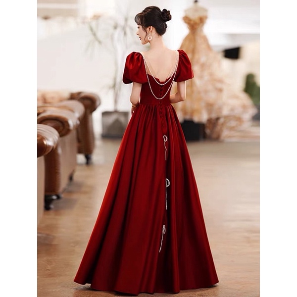 Đầm dạ hội bigsize cổ khoét sâu sexy