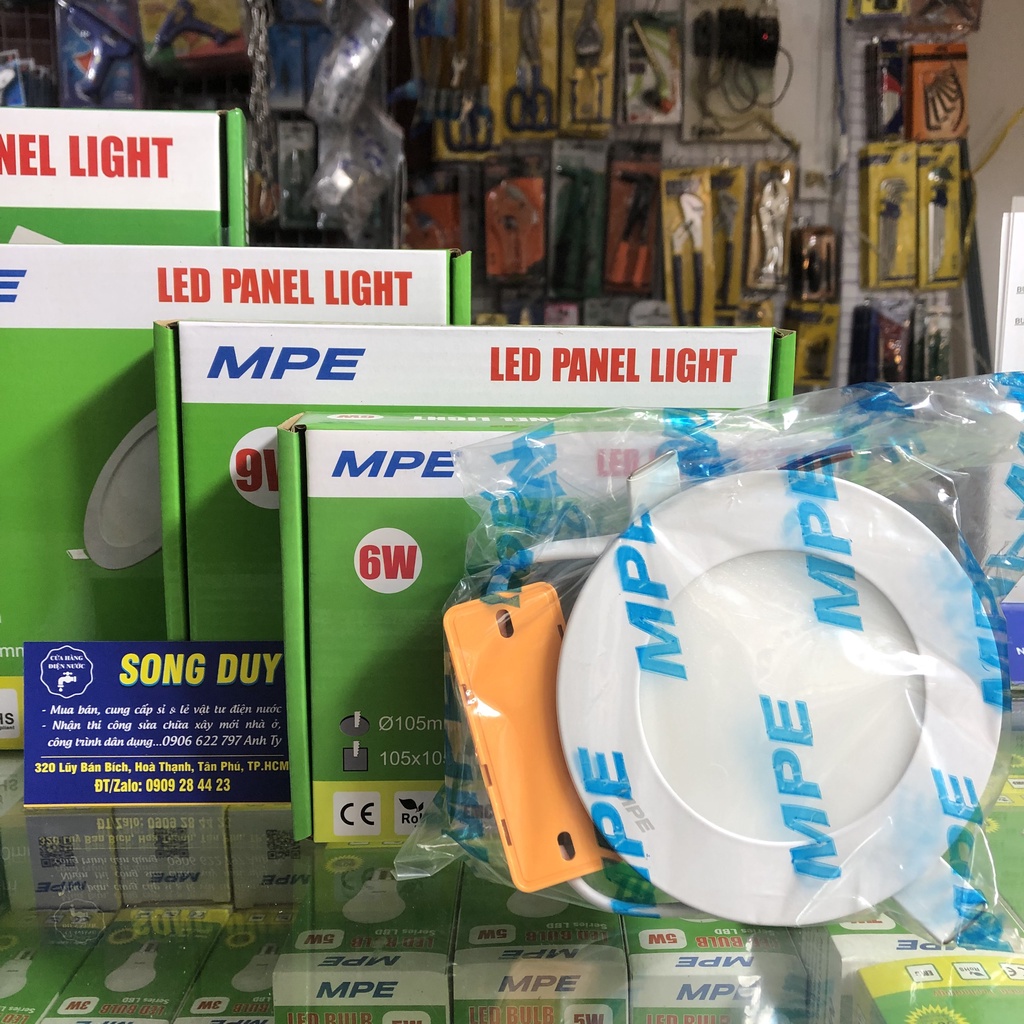 Đèn LED Âm Trần Tròn MPE 6W | LED PANEL LIGHT 6W