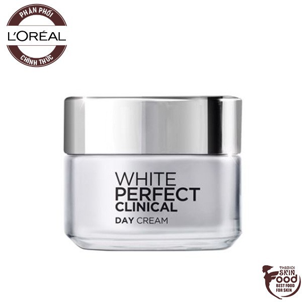 Kem Dưỡng Trắng, Mờ Thâm, Nám Ban Ngày L'Oreal White Perfect Clinical Day Cream