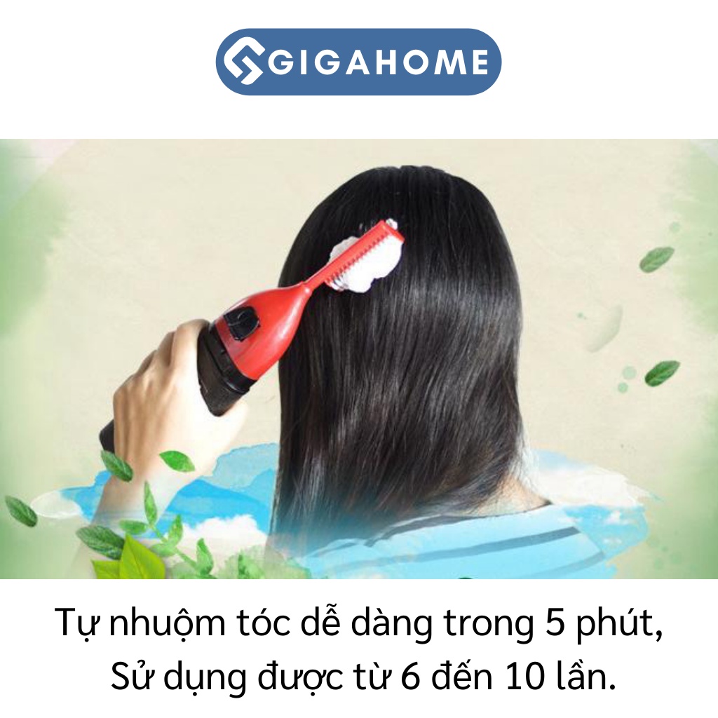 Lược Chải Nhuộm Tóc Đen Thông Minh GIGAHOME Nhanh Chóng, Tiện Lợi 2817