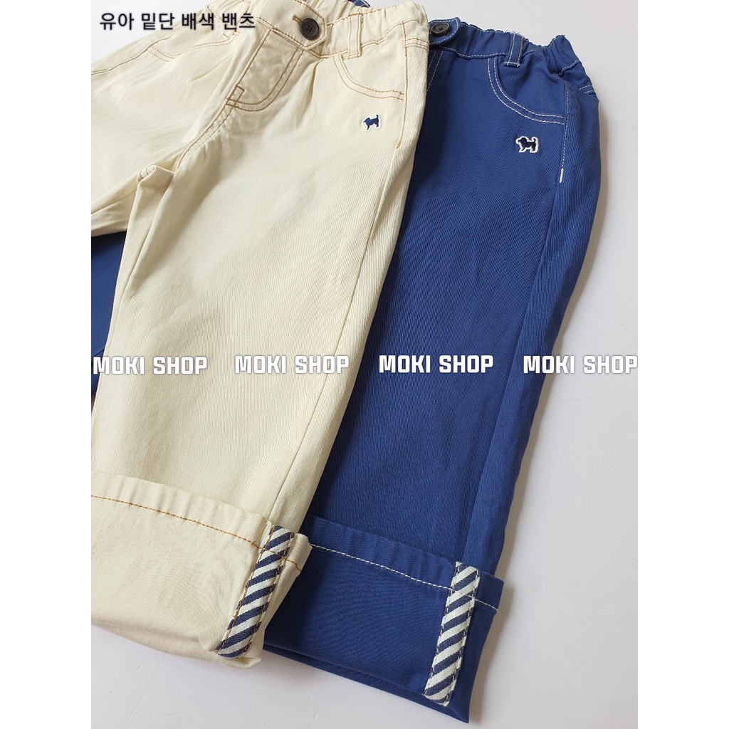 Quần kaki cá tính 2 màu cho bé