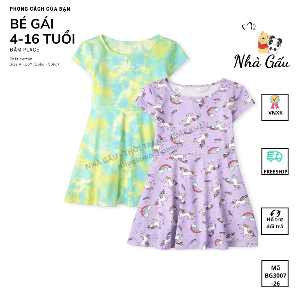 Đầm pony tím size đại BG2233