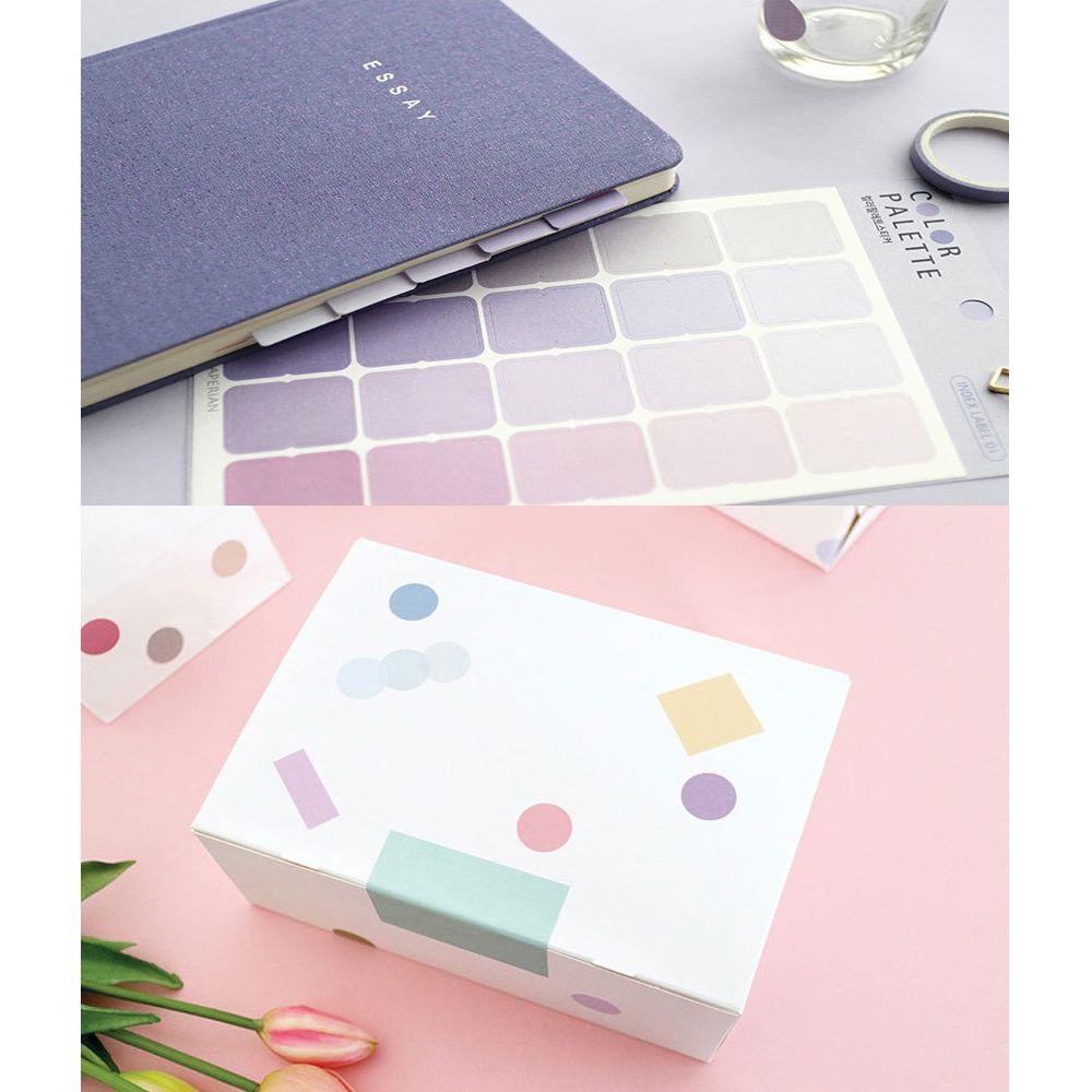 YEW Set 4 Miếng Dán Đa Năng Màu Sắc Xinh Xắn