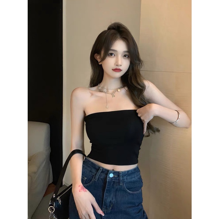 Áo Ống Croptop PINKSTORE29 Dáng Ôm Body A5207 | BigBuy360 - bigbuy360.vn