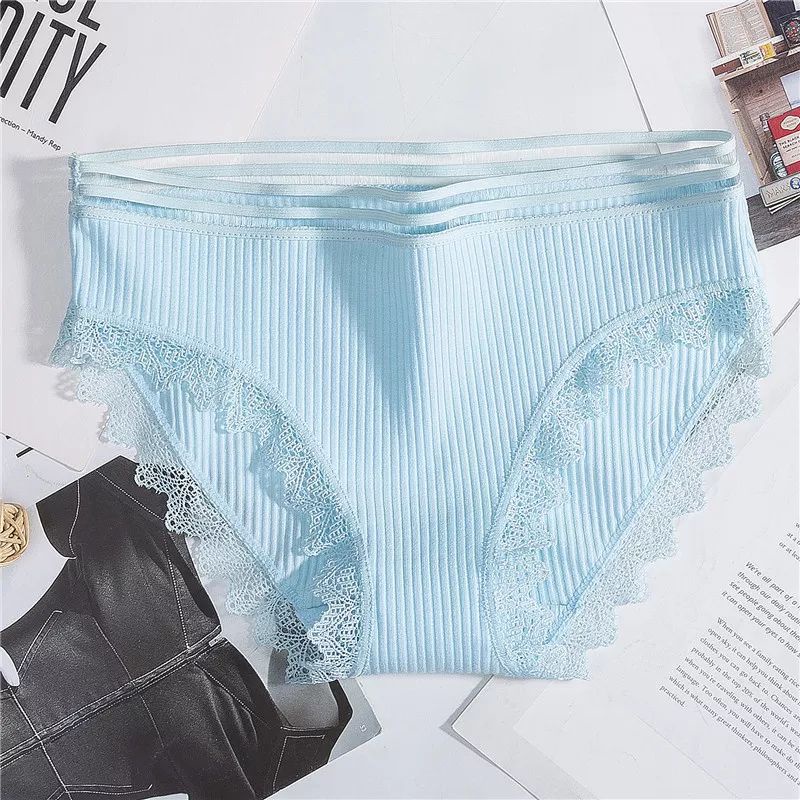 Quần Lót Gân Tăm Viền Ren