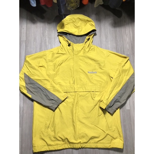 Áo khoác thể thao Nam hiệu Reebok màu vàng size XL