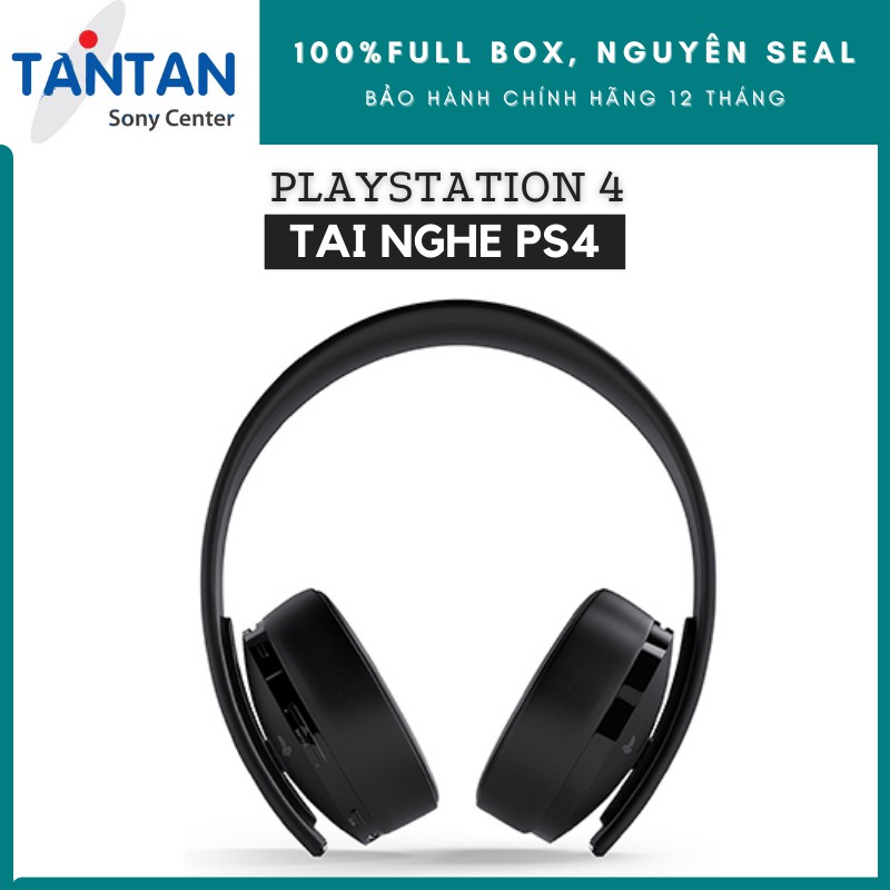 Tai Nghe Ps4 Sony BLUETOOTH HEADSET CUH-YA0080 | PlayStation 4, PC và Mac - Giả lập 7.1