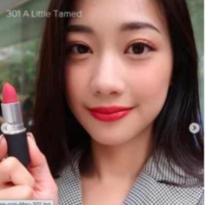 💄💄Son MAC A Little Tamed Màu 301 Hồng Cánh Hoa Anh Đào | BigBuy360 - bigbuy360.vn