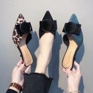 Sục nữ da lộn đế 6.5cm