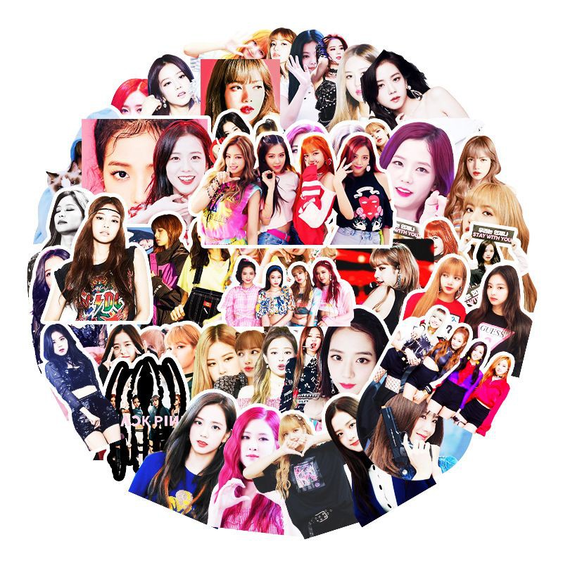 Bộ 52 Sticker nhóm nhạc Blackpink